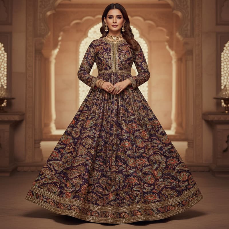 Original anarkali design